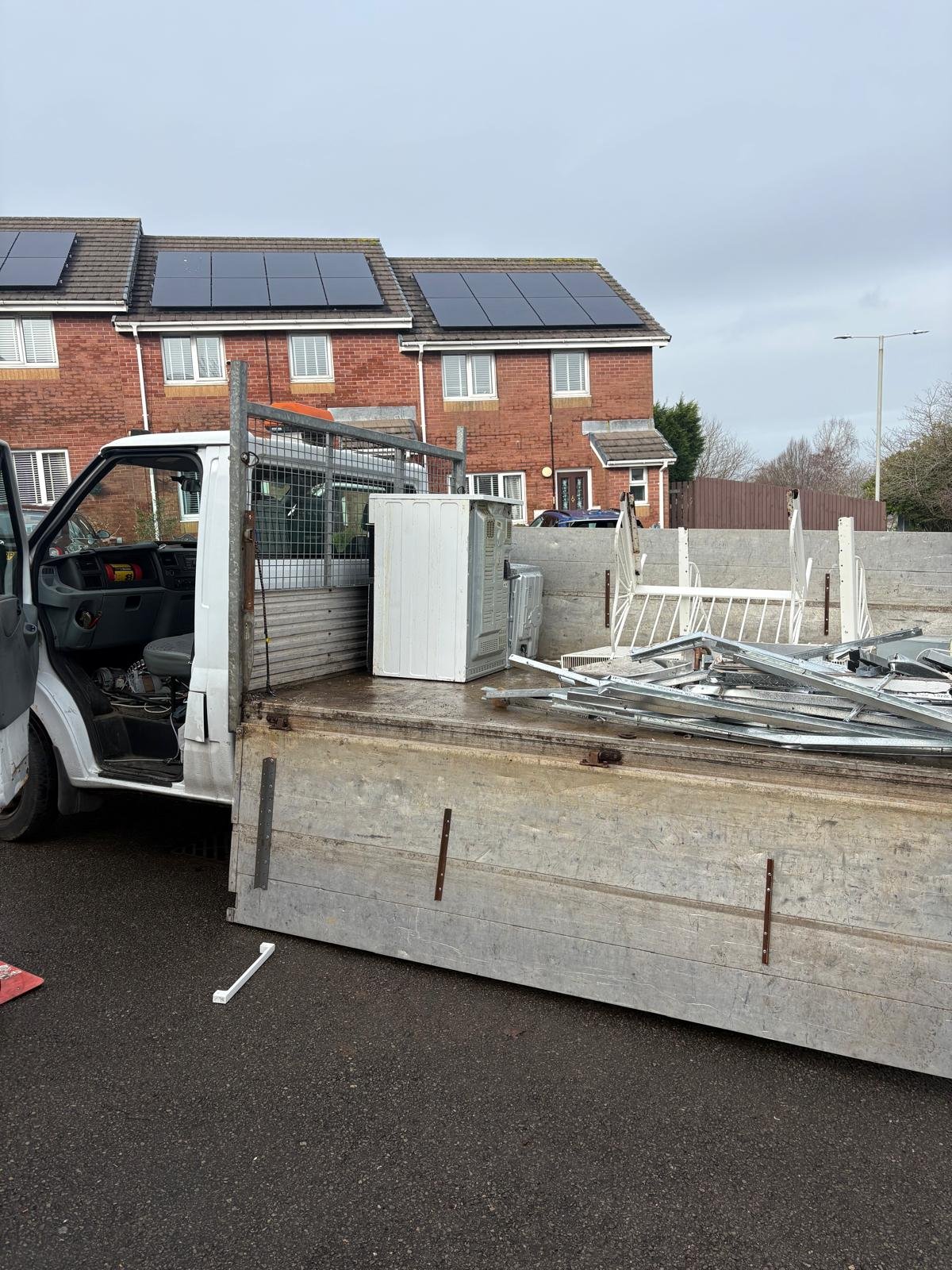 Scrap Loaded on Truck